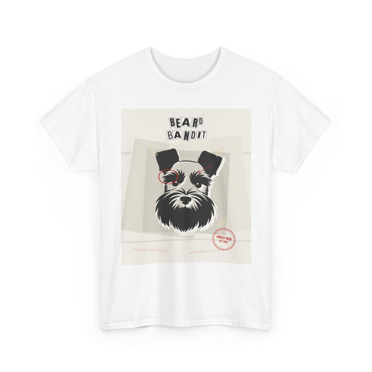 Zine Miniature Schnauzer Tee