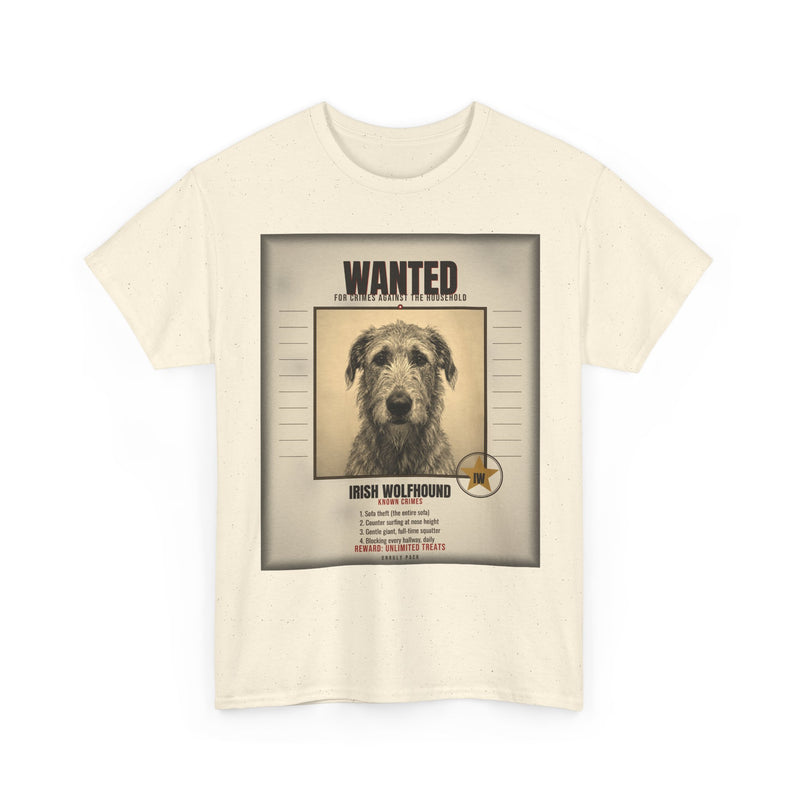 Wanted Irish Wolfhound Tee