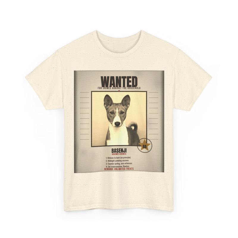 Wanted Basenji Tee