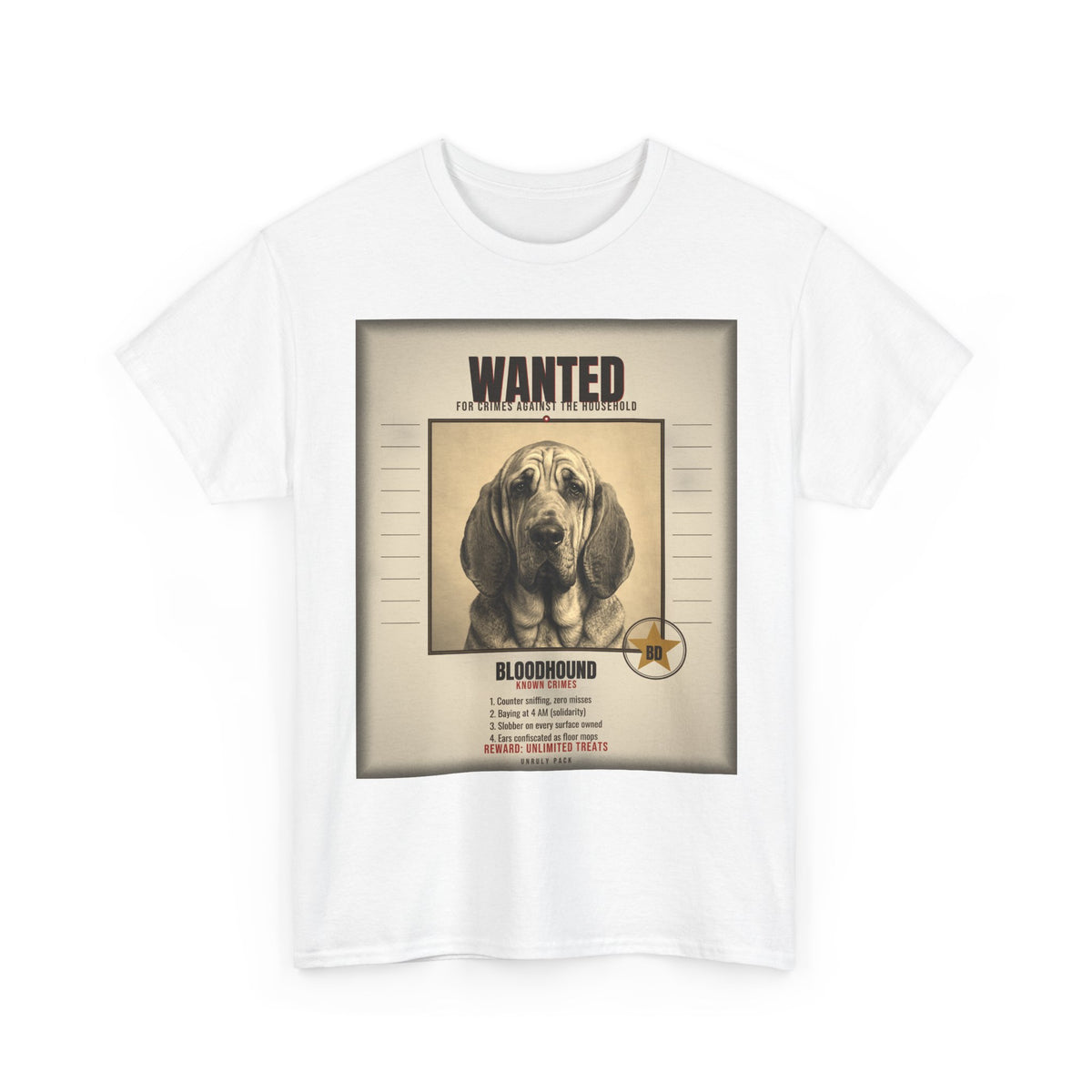 Wanted Bloodhound Tee