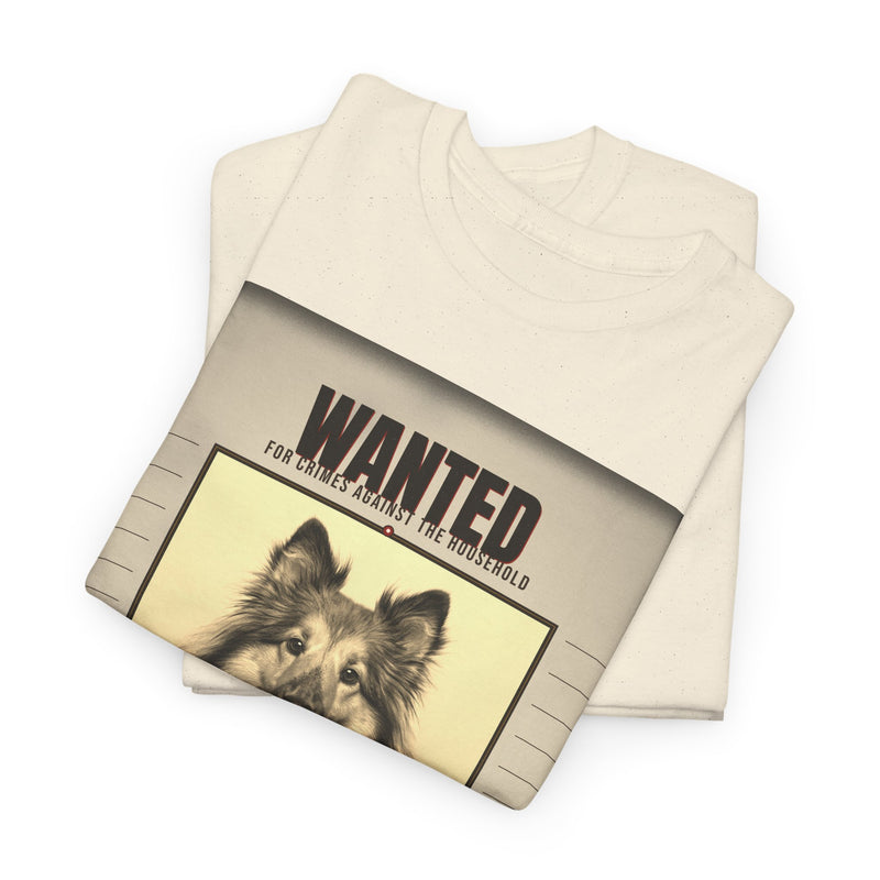 Wanted Shetland Sheepdog Tee