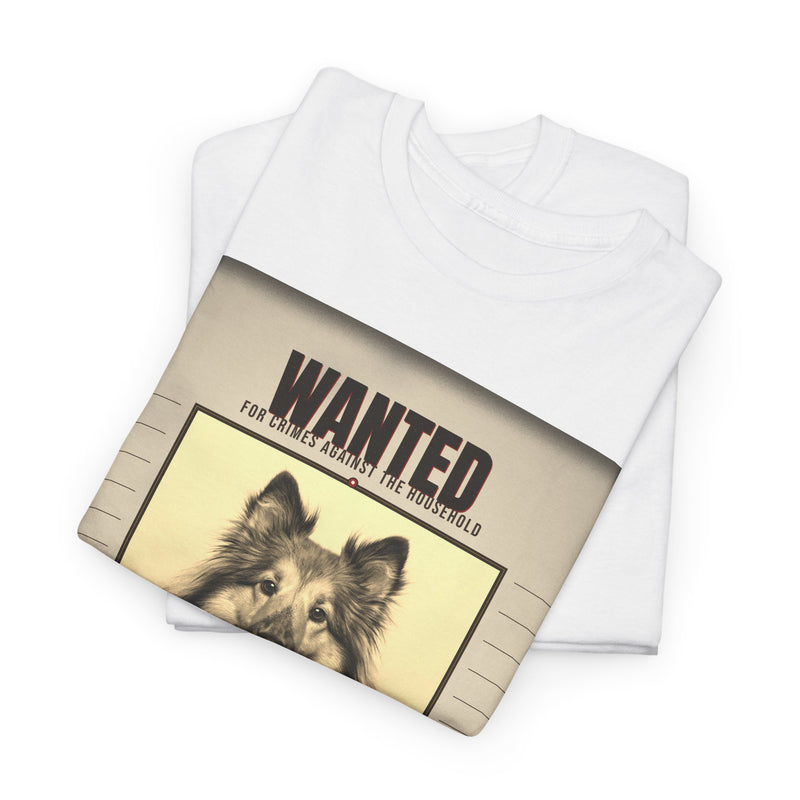Wanted Shetland Sheepdog Tee