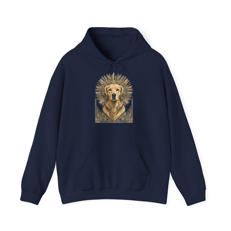 Gilded Golden Retriever Hoodie