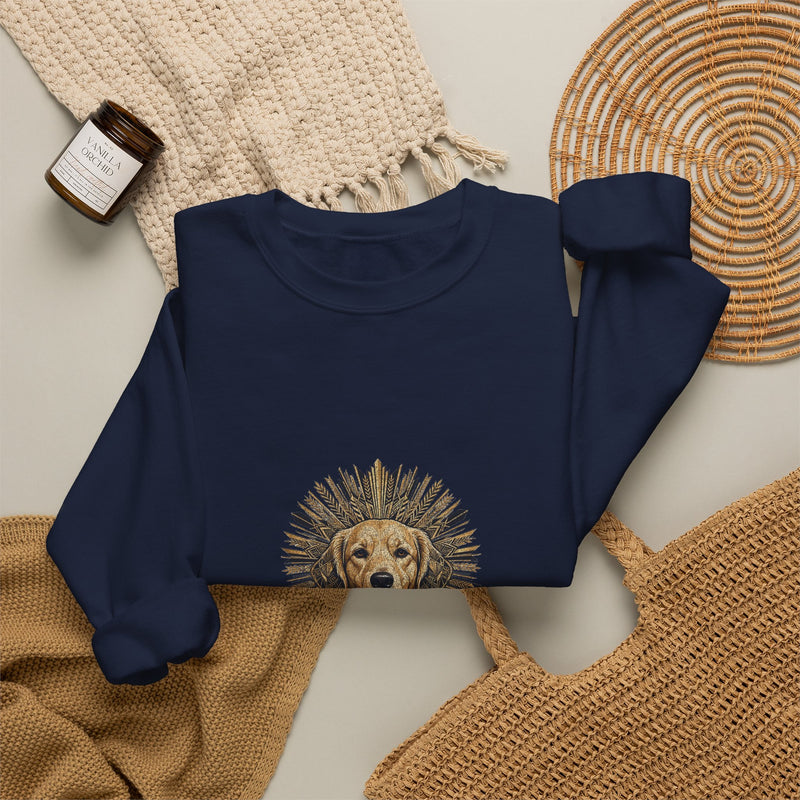 Gilded Golden Retriever Sweatshirt