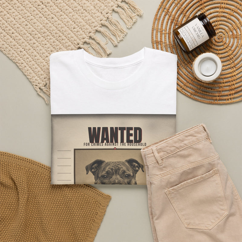 Wanted Staffordshire Bull Terrier Tee