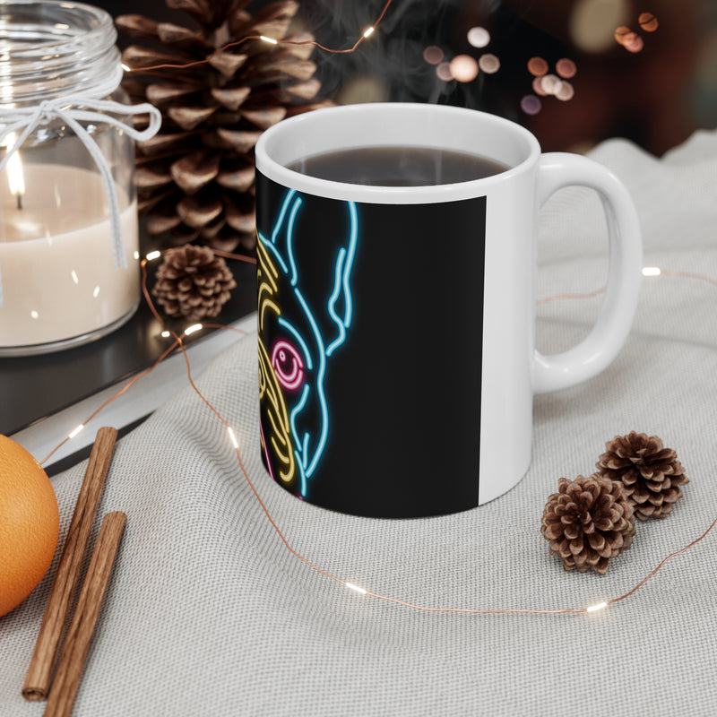 Neon Frenchie Mug