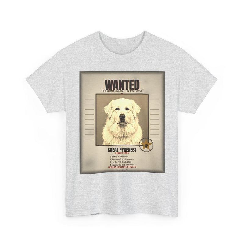 Wanted Great Pyrenees Tee