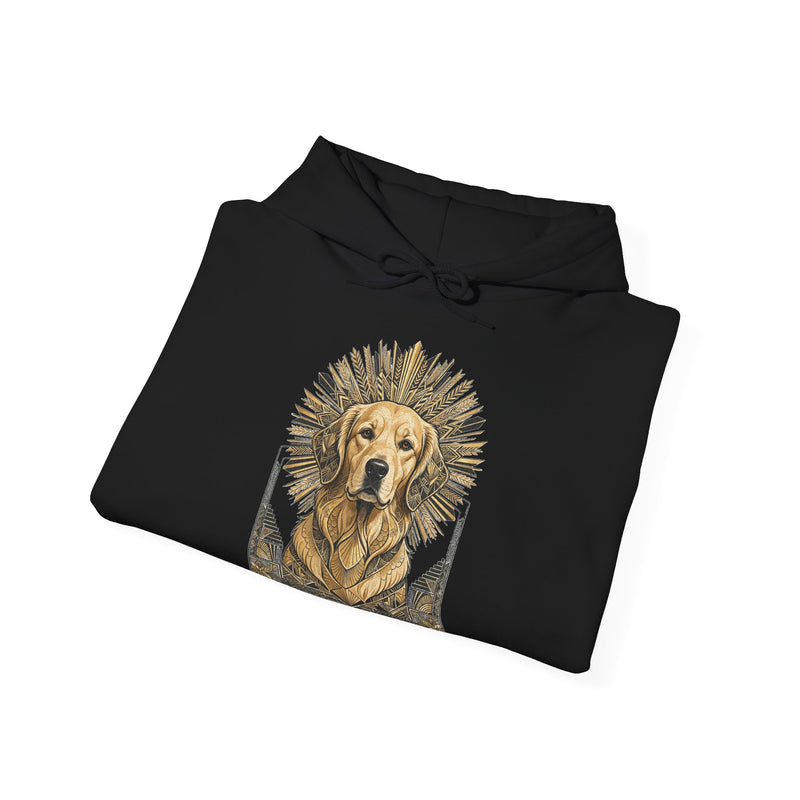 Gilded Golden Retriever Hoodie