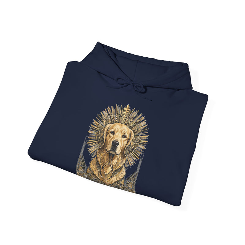 Gilded Golden Retriever Hoodie