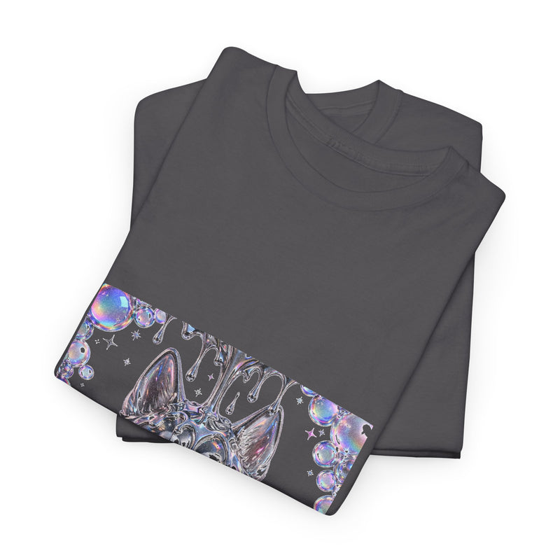 Y2K Chrome Siberian Husky Tee