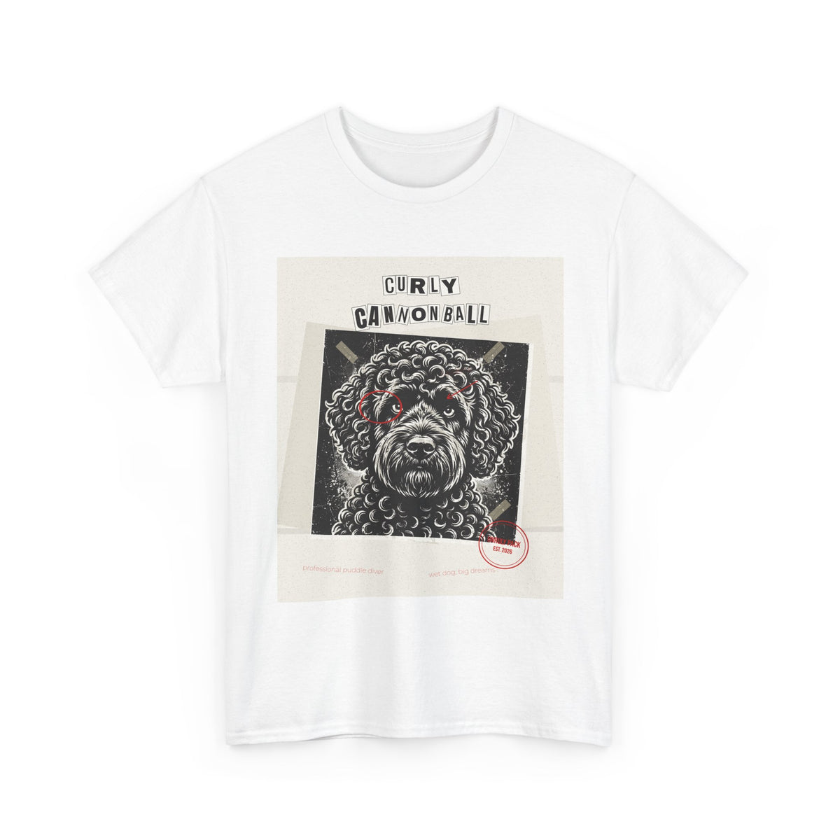 Zine Portuguese Water Dog Tee