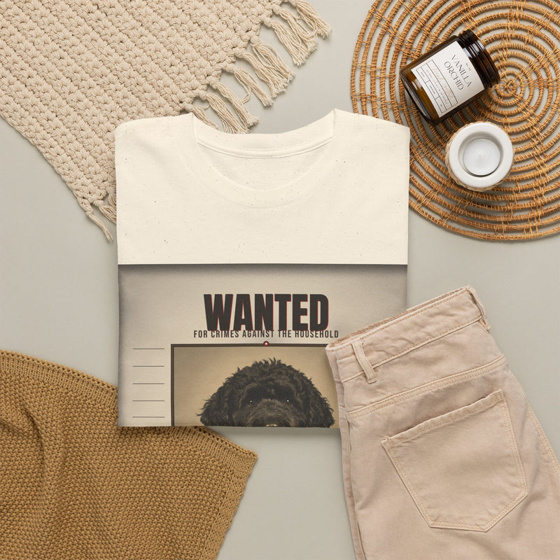 Wanted Portuguese Water Dog Tee