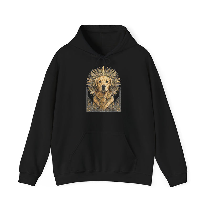 Gilded Golden Retriever Hoodie