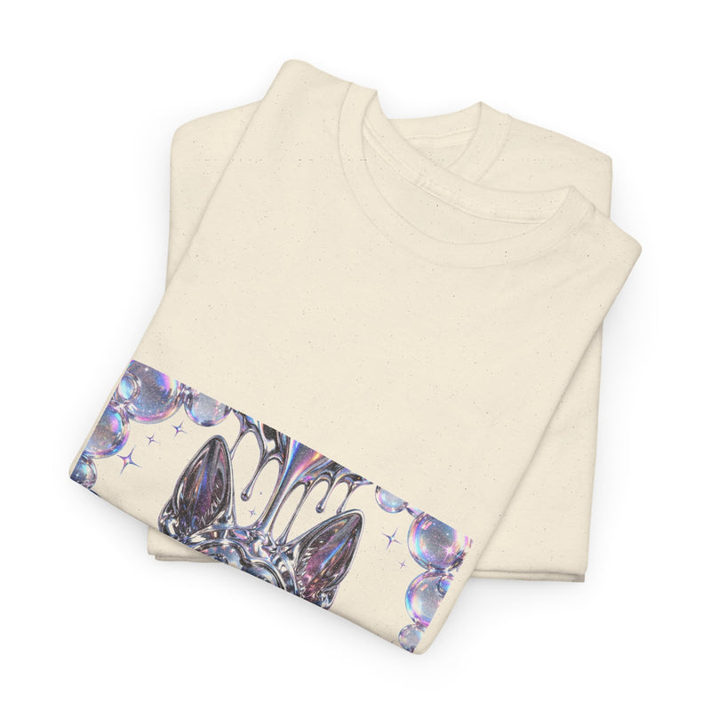 Y2K Chrome German Shepherd Tee