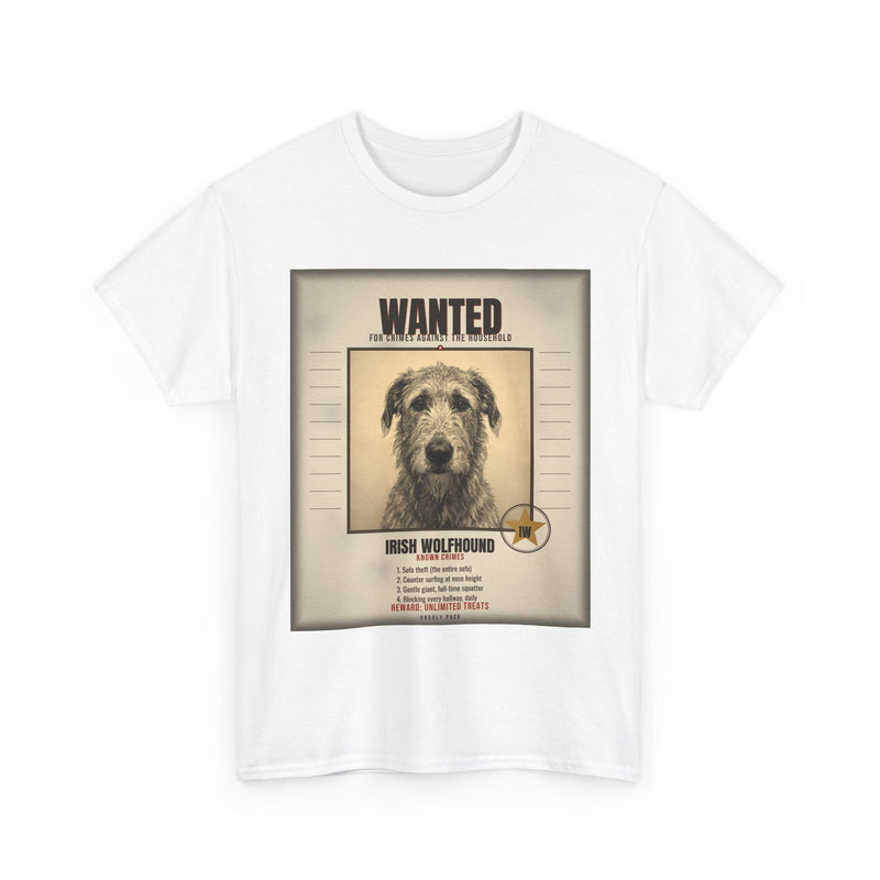 Wanted Irish Wolfhound Tee