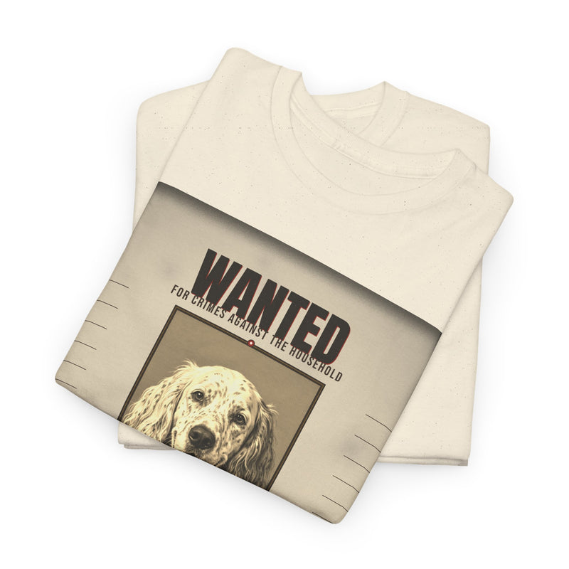 Wanted English Setter Tee
