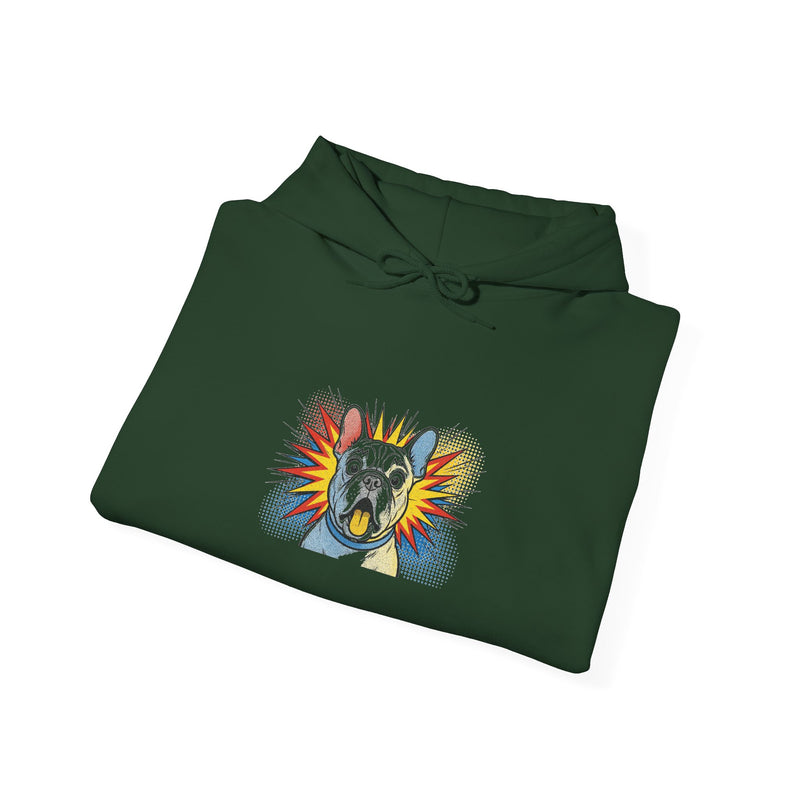 Pop Explosion French Bulldog Hoodie