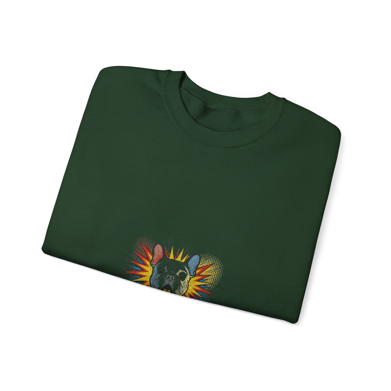 Pop Explosion French Bulldog Sweatshirt
