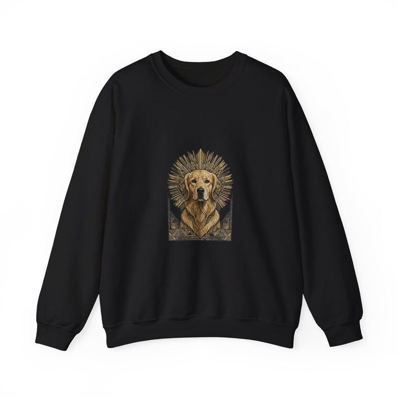 Gilded Golden Retriever Sweatshirt