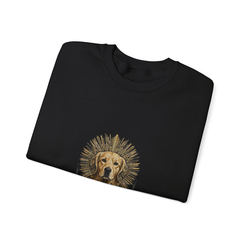 Gilded Golden Retriever Sweatshirt