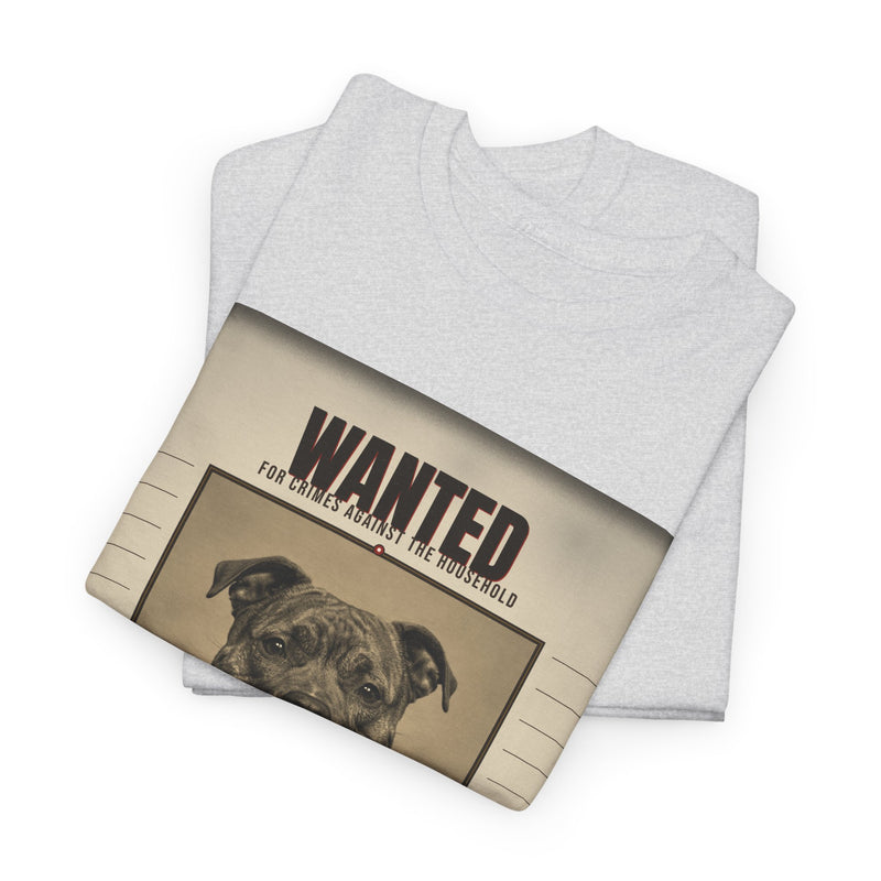 Wanted Staffordshire Bull Terrier Tee