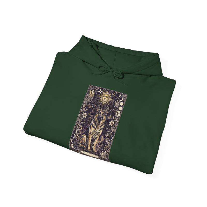 Tarot German Shepherd Hoodie