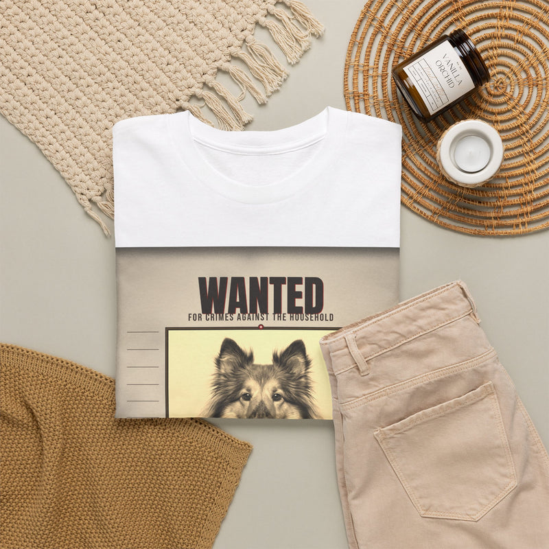 Wanted Shetland Sheepdog Tee