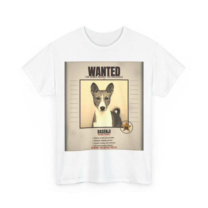 Wanted Basenji Tee