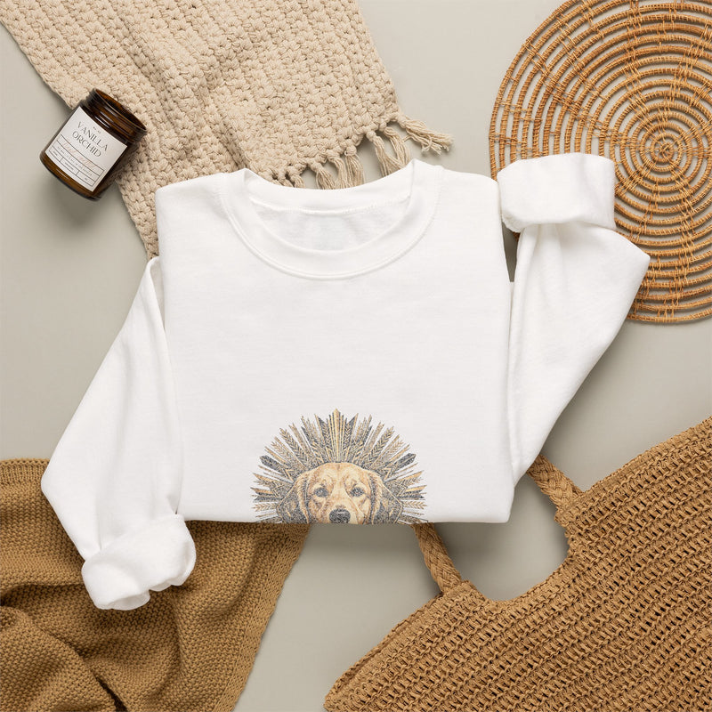 Gilded Golden Retriever Sweatshirt