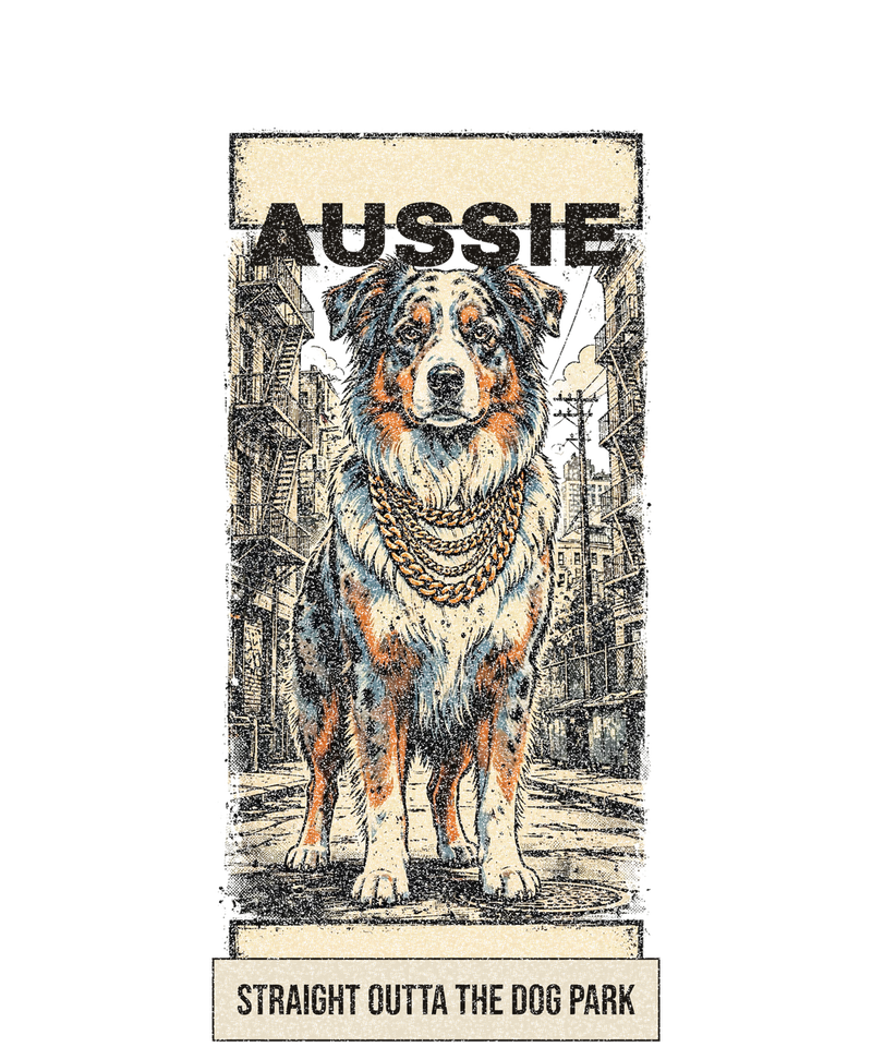 Bootleg Australian Shepherd Tee