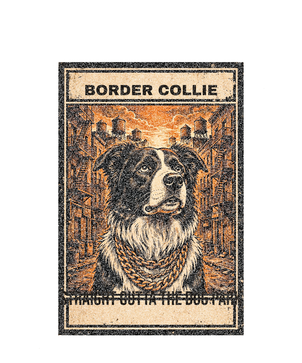 Bootleg Border Collie Tee