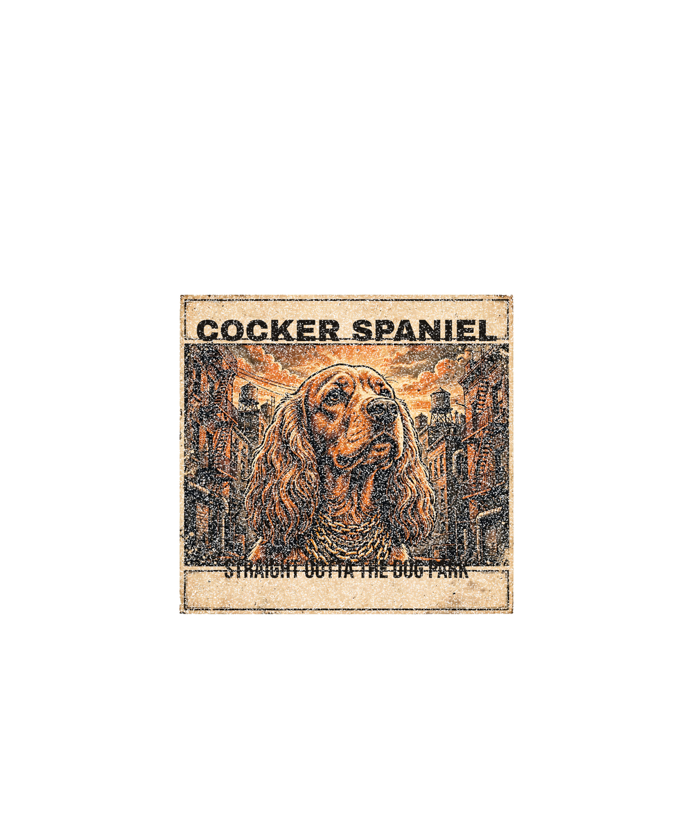 Bootleg Cocker Spaniel Tee