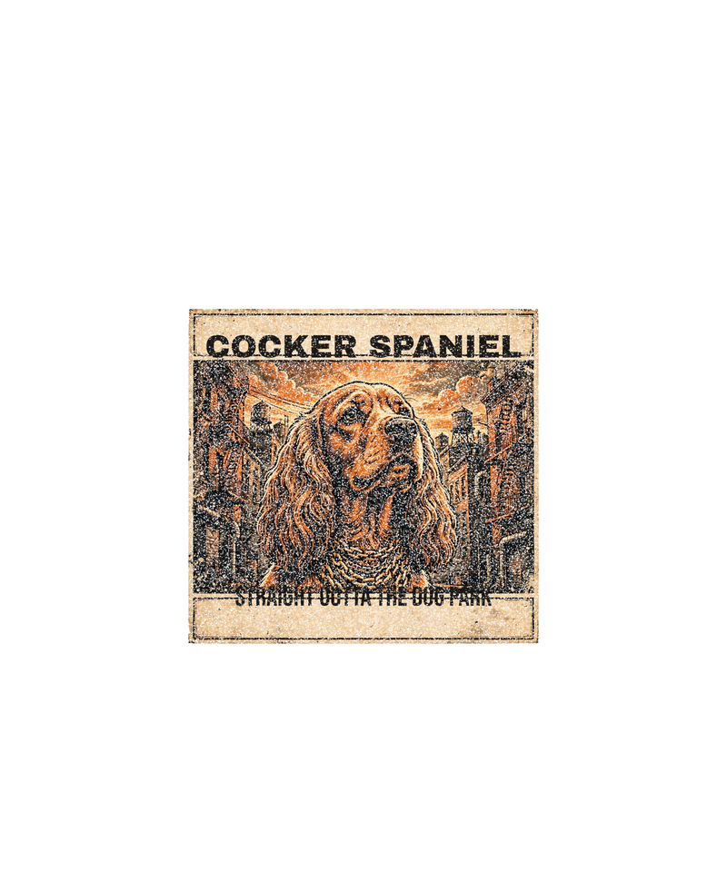 Bootleg Cocker Spaniel Tee