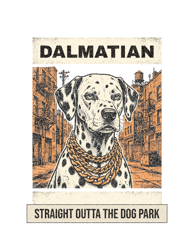 Bootleg Dalmatian Hoodie