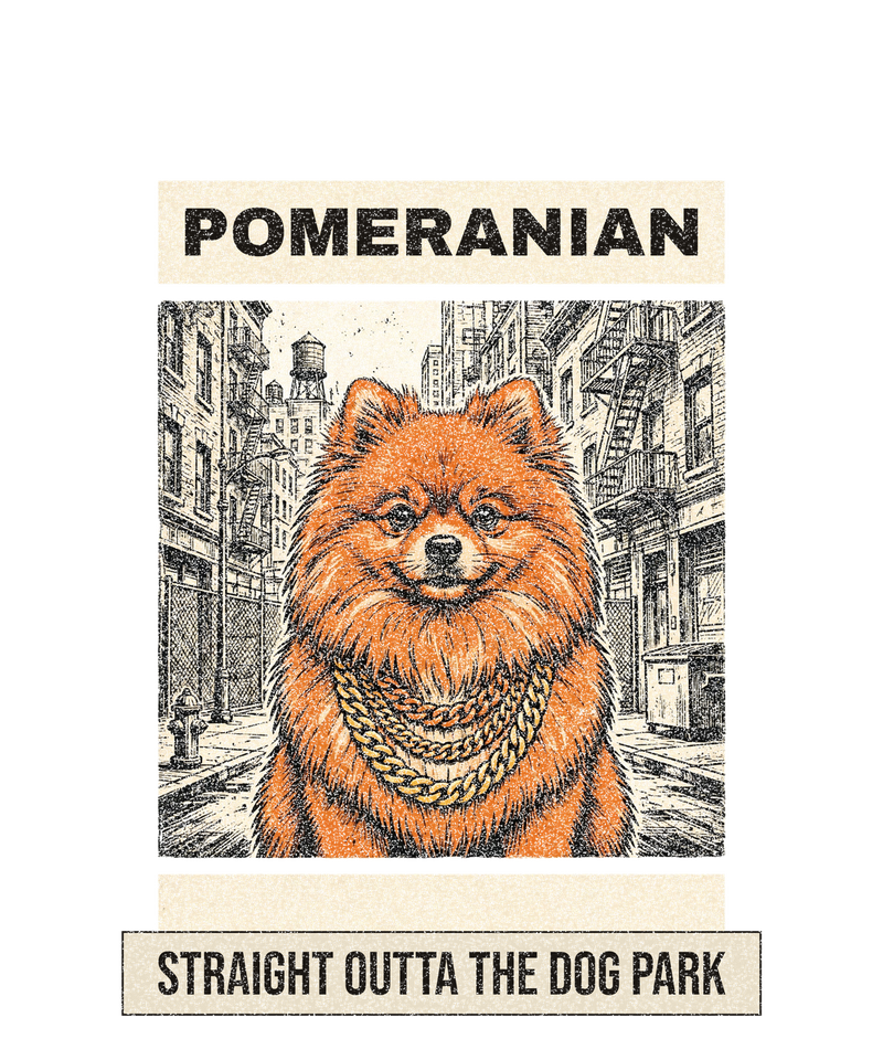 Bootleg Pomeranian Hoodie