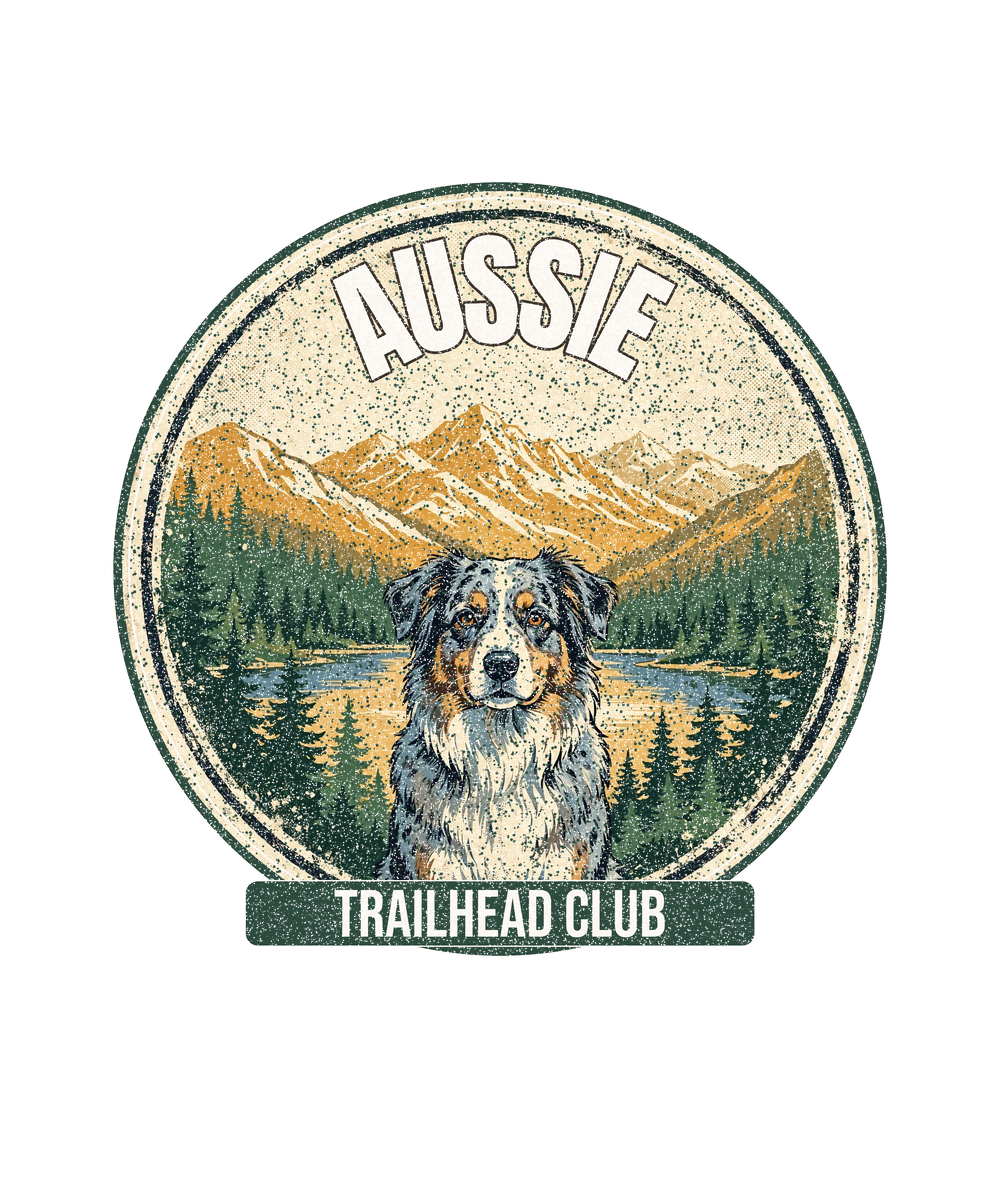 Trailhead Australian Shepherd Tee