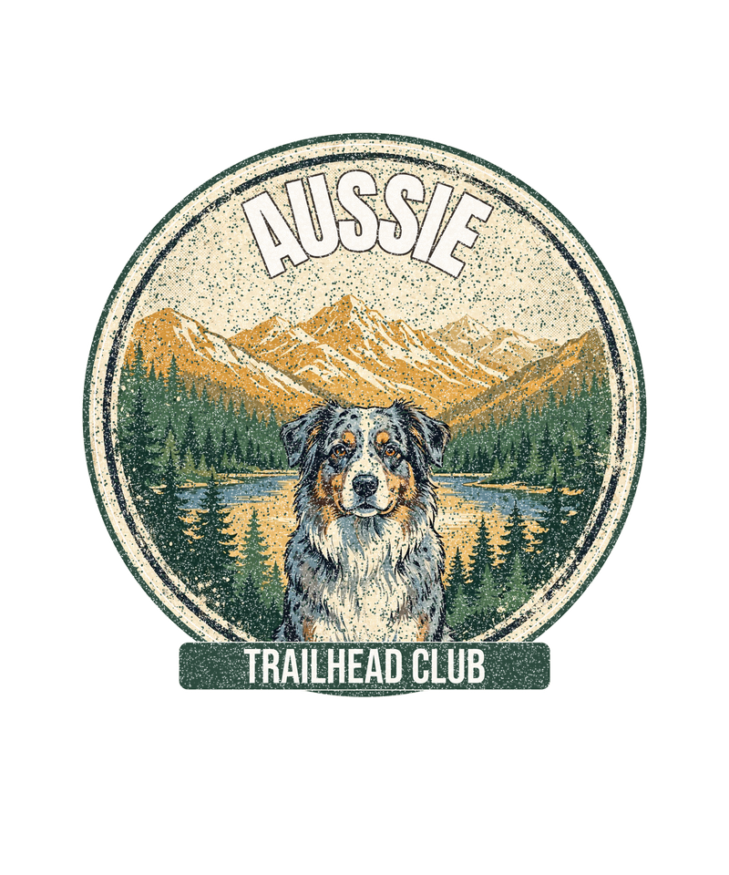 Trailhead Australian Shepherd Tee