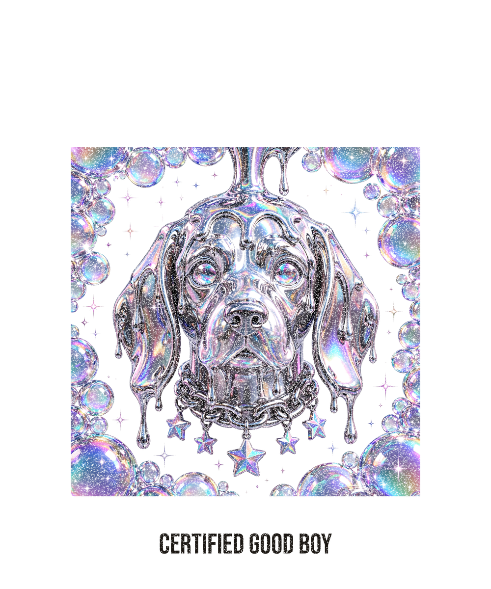 Y2K Chrome Beagle Tee