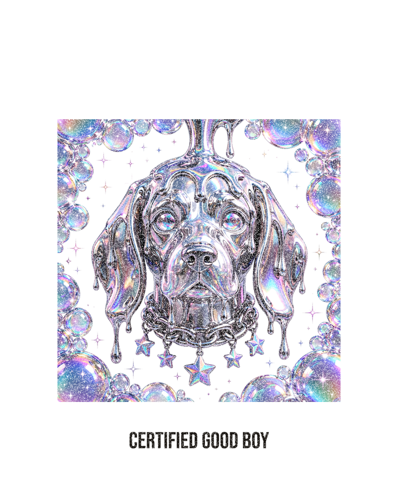 Y2K Chrome Beagle Tee
